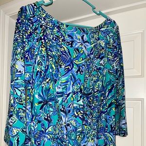 Lilly Pulitzer 3/4 Sleeve Top *XL*